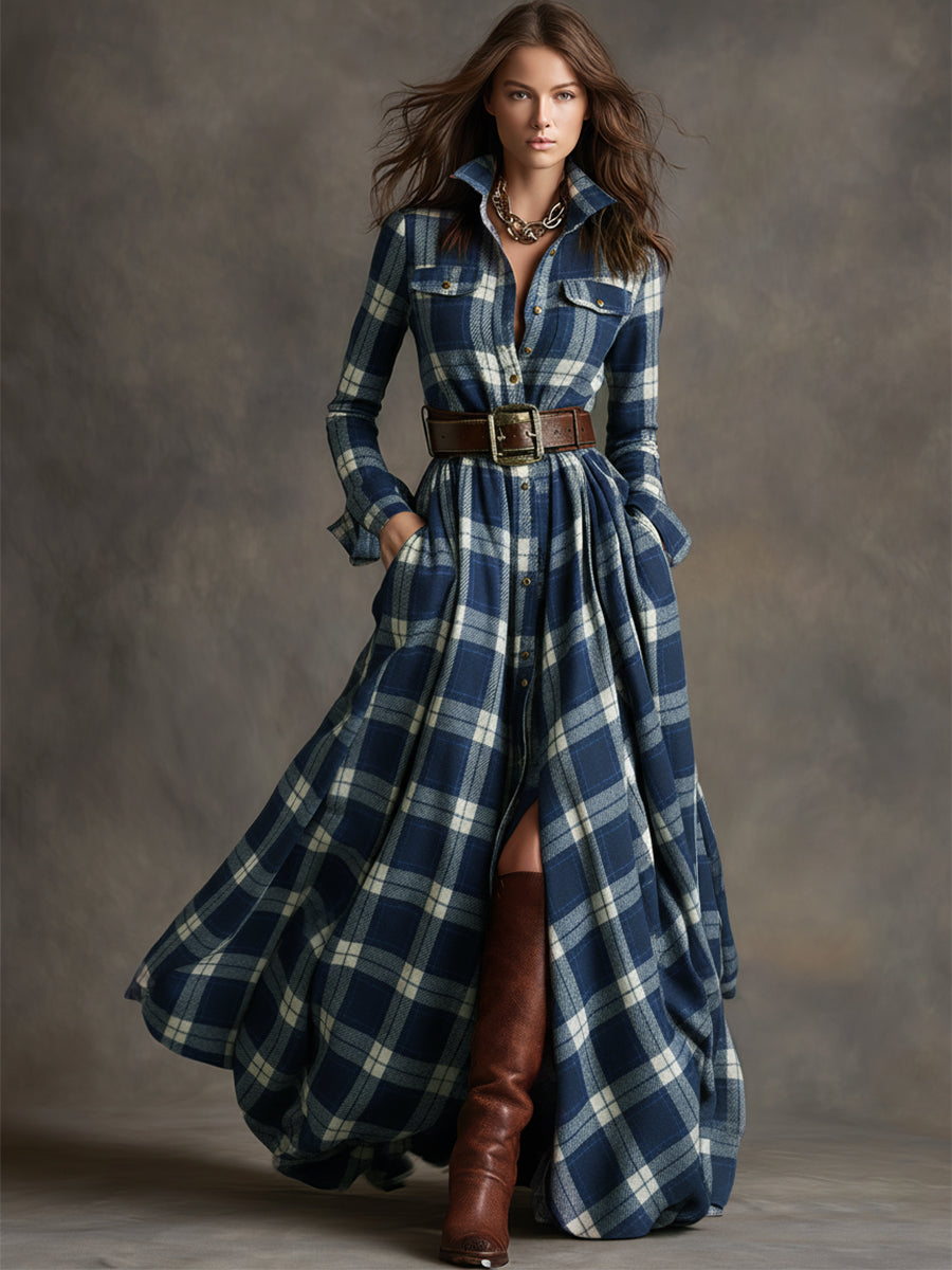 Belted Shirt Dress