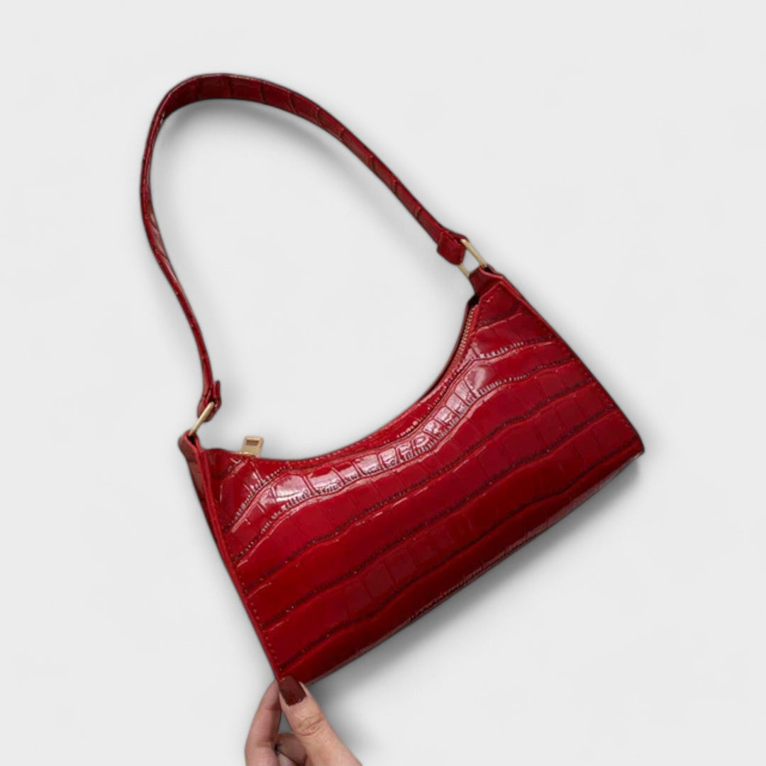 Olivia | Shiny Leather Bag