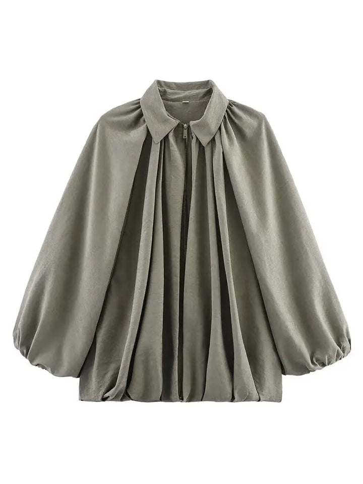 Ella | Women’s Winter Pleated Blouse
