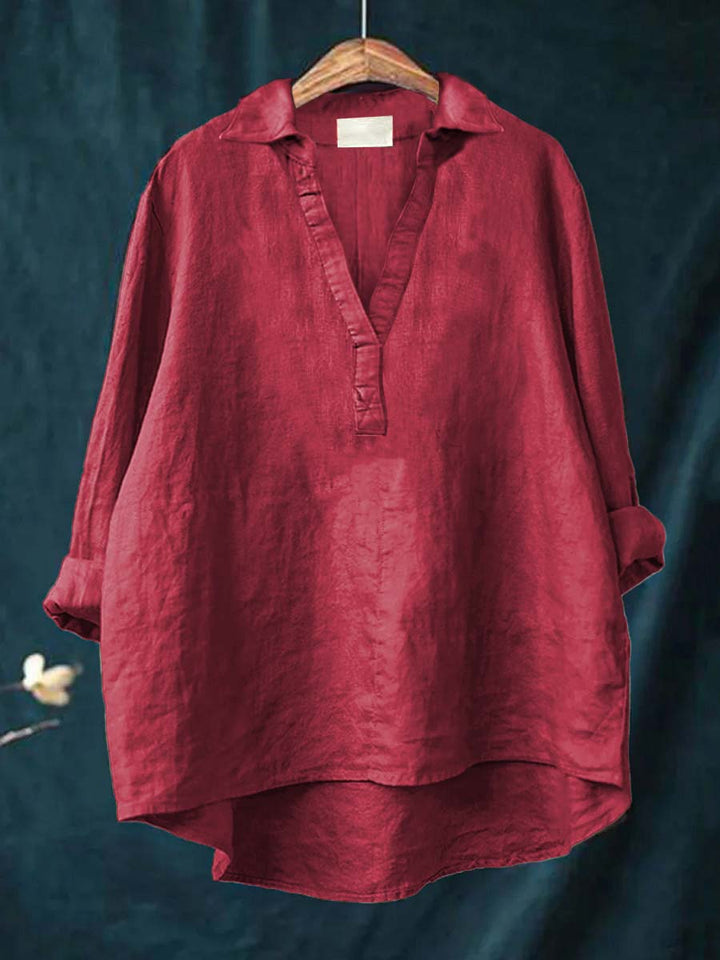 Andrea Linen Blouse