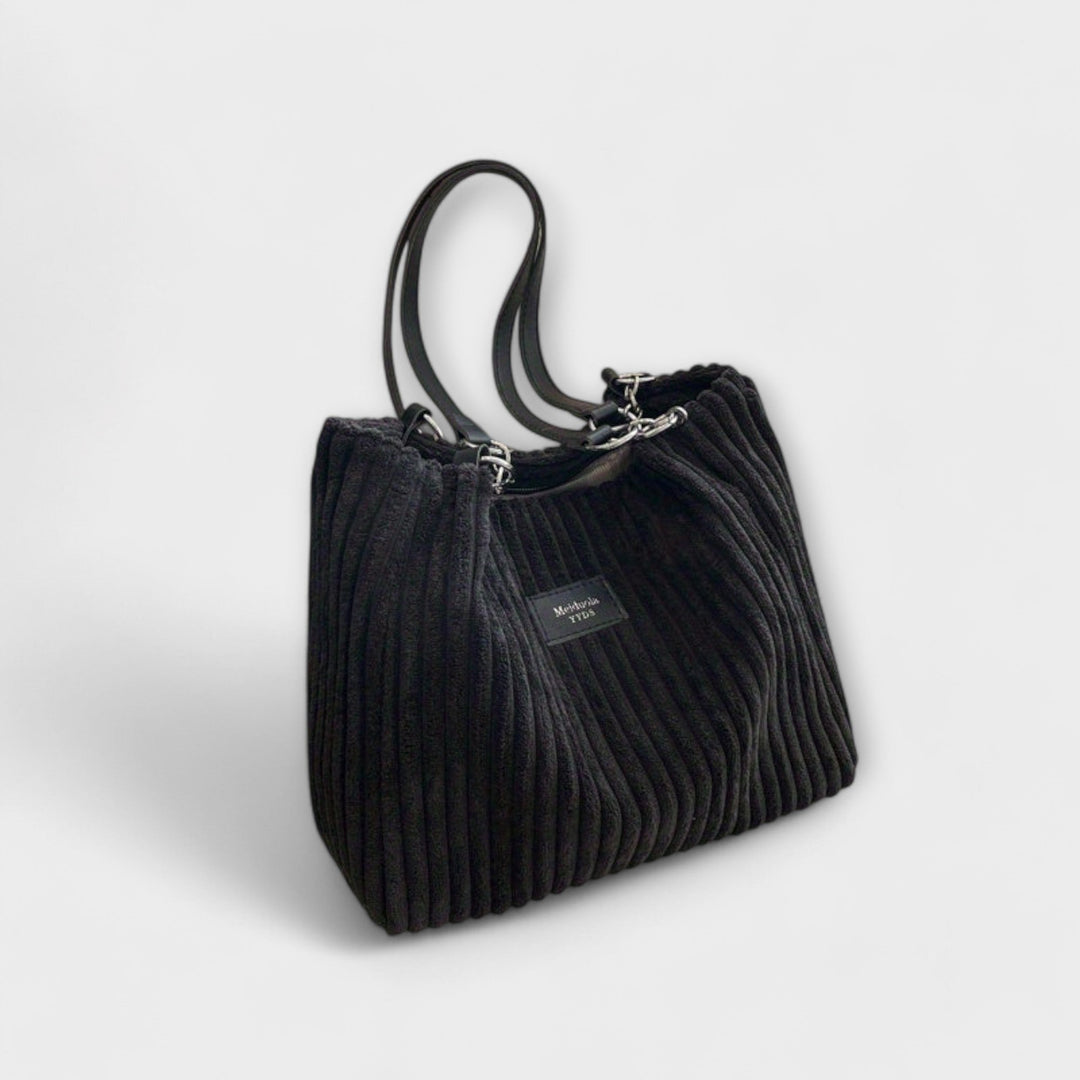 Olivia | Soft Cord Shoulder Bag